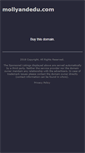 Mobile Screenshot of mollyandedu.com